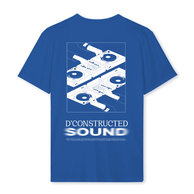 SOUNDBLUE Cobalt Blue Regular Tee.