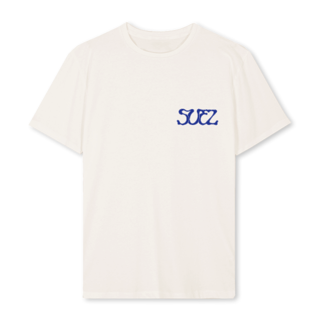 VERSIONTWOBLUE Vintage White Regular Tee.