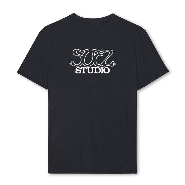 VERSIONLOGOTWO Vintage Black Regular Tee.