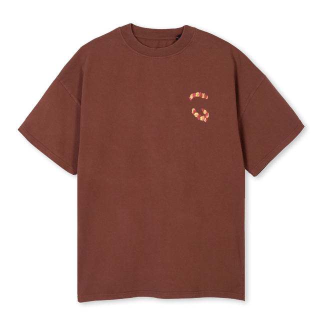SFGLBR Vintage Brown Oversized Tee.