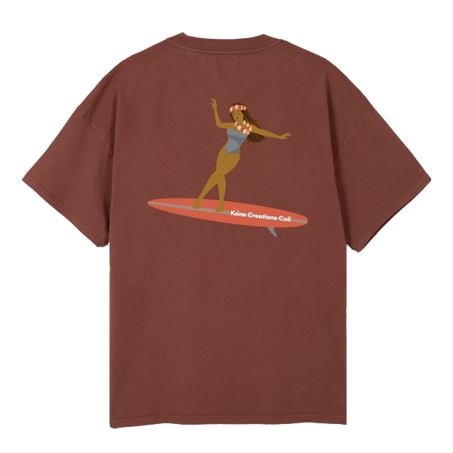 SFGLBR Vintage Brown Oversized Tee.