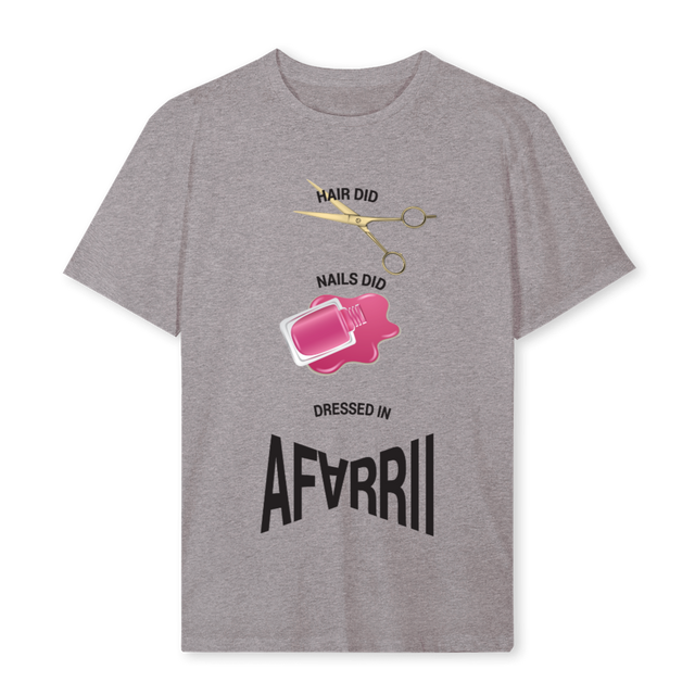CUT CLO Grey Marl Regular Tee.
