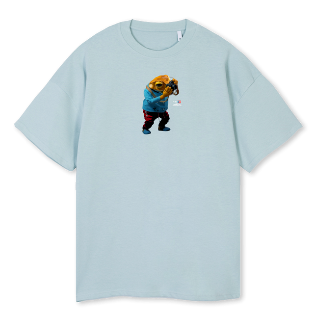 AZULITO Cold Blue Oversized Tee.