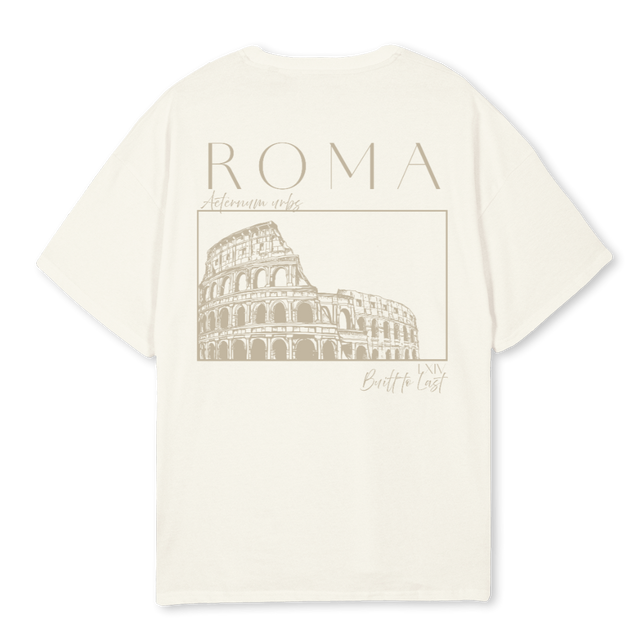 COLOSSEUMBEIGE Cream Oversized Tee.
