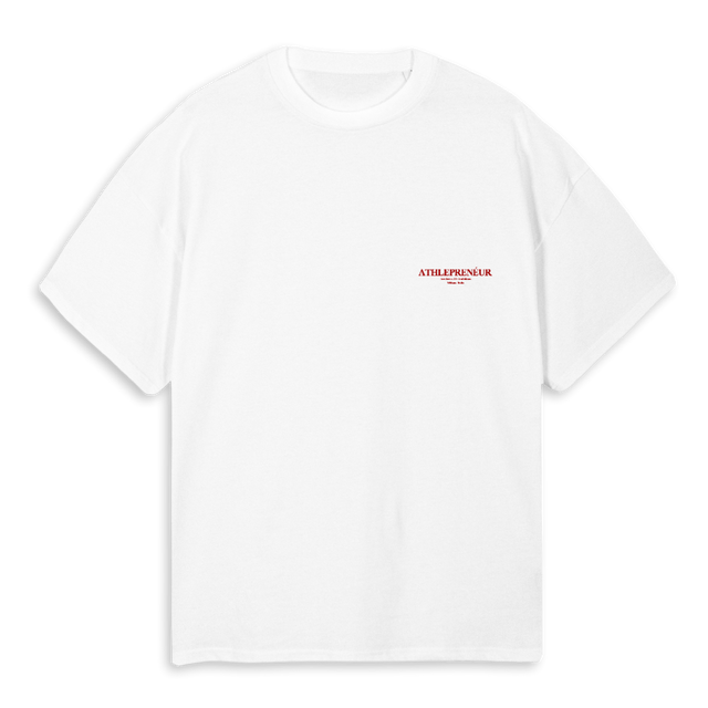 VALKPUNAVENETEE White Oversized Tee.