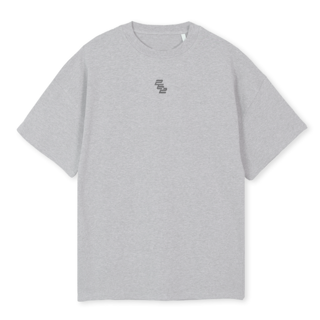 MARANEWLOGO_2 Light Grey Marl Oversized Tee.