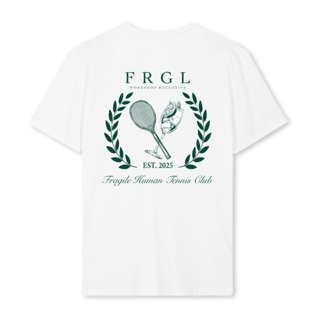 FRGL TNS CLB White Regular Tee.