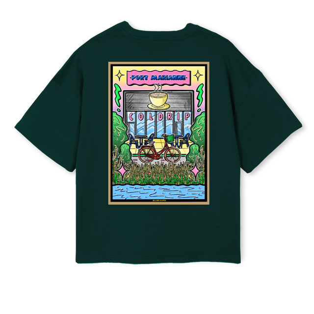 XXV Wild Green Oversized Boxy Tee.