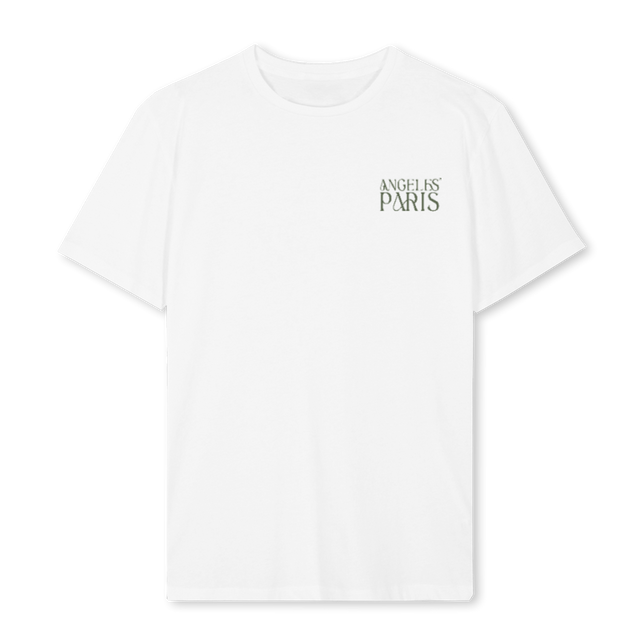 ANGELES BLANC ORANG White Regular Tee.