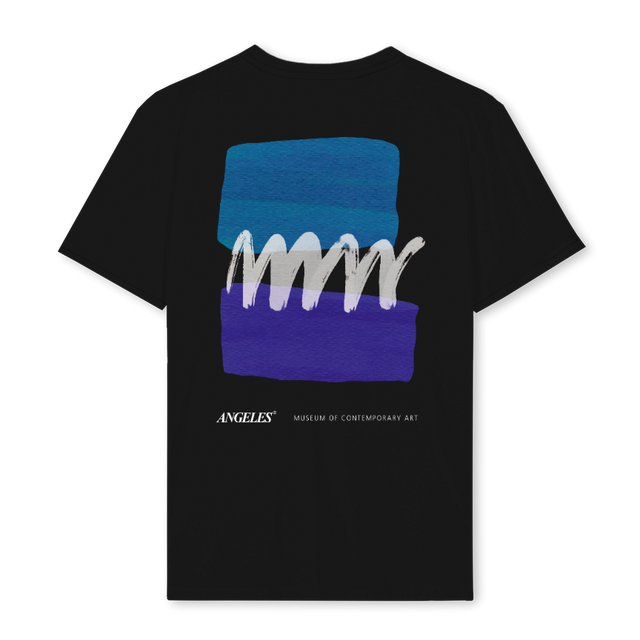 ANGELES ARTCO Black Regular Tee.