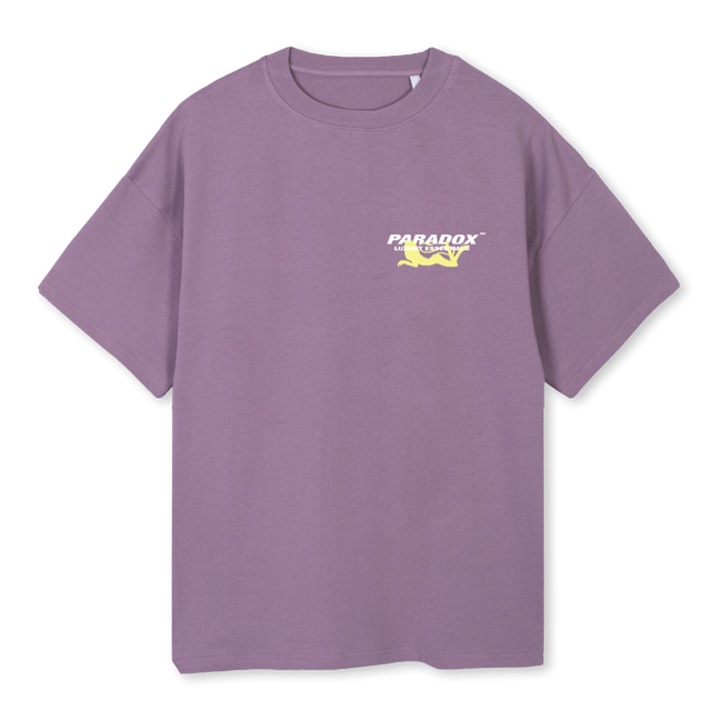 PURPLEYELLOWDEVIL Purple Oversized Tee.