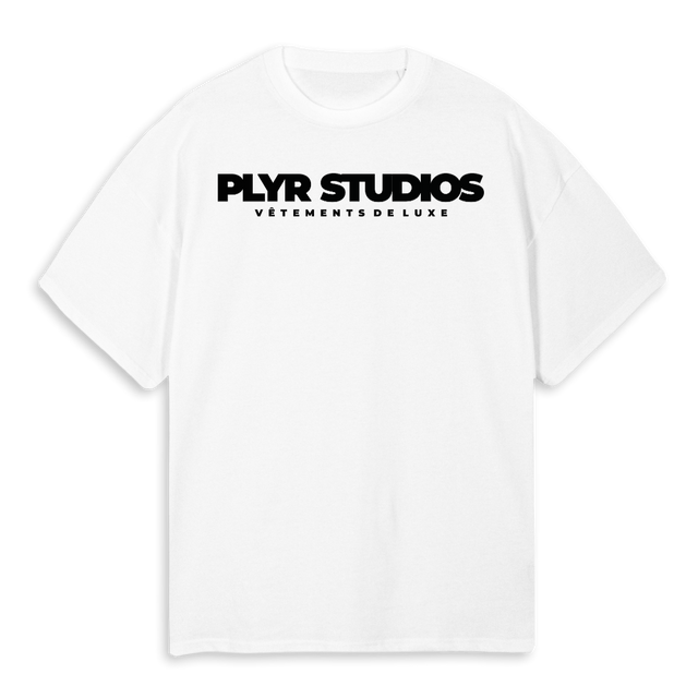 VDL CHIC TEEW White Oversized Tee.