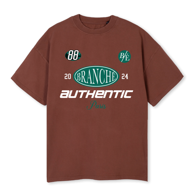 PARISSSS Vintage Brown Oversized Tee.