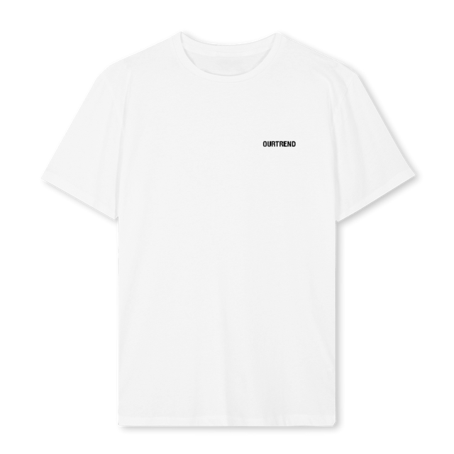 OGOURTREND White Regular Tee.