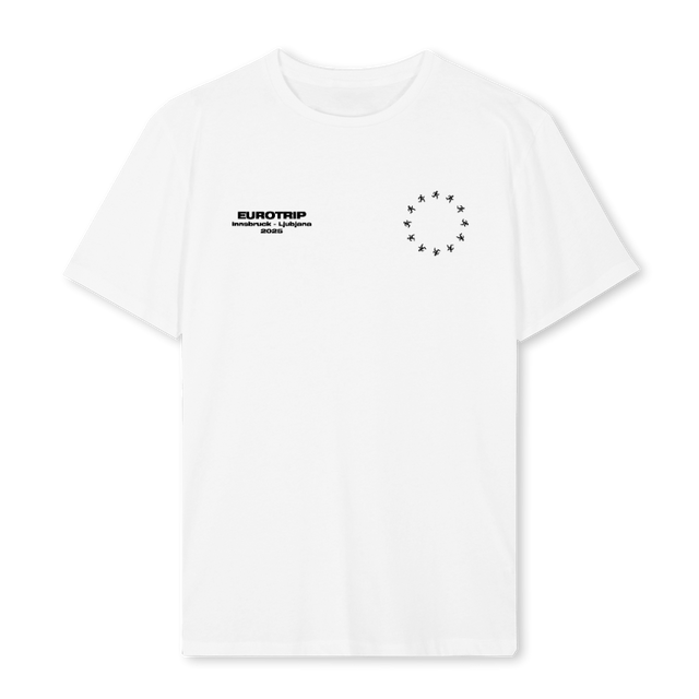 CREWET White Regular Tee.