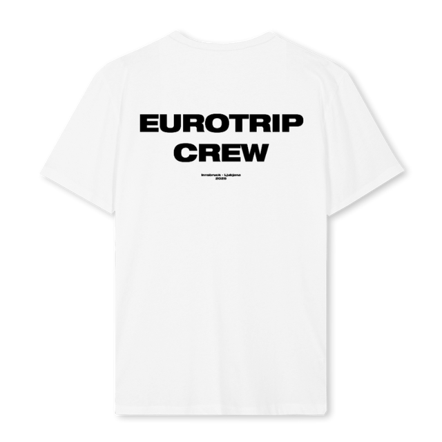 CREWET White Regular Tee.