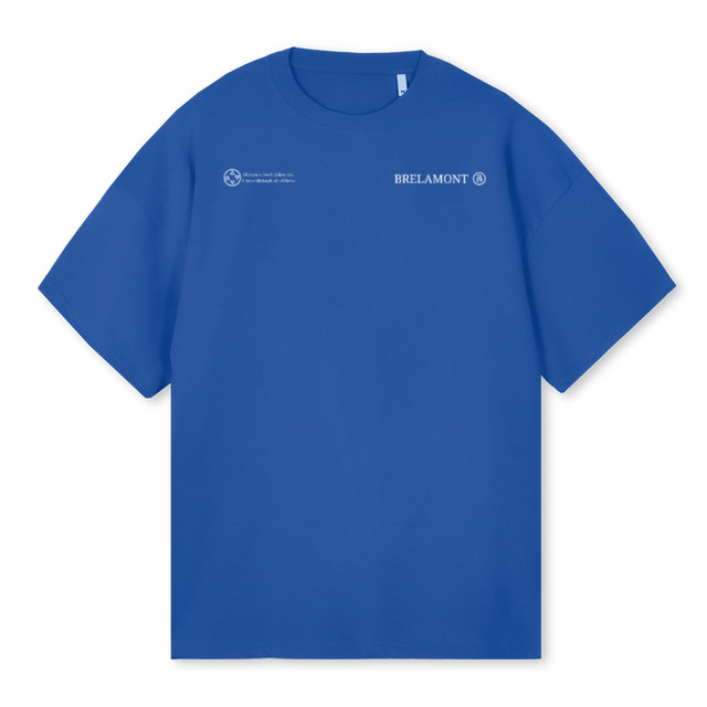 BETTWOWOB Cobalt Blue Oversized Tee.