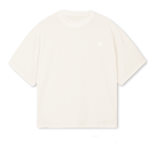 LISBOAFINAL Vintage White Oversized Boxy Tee.