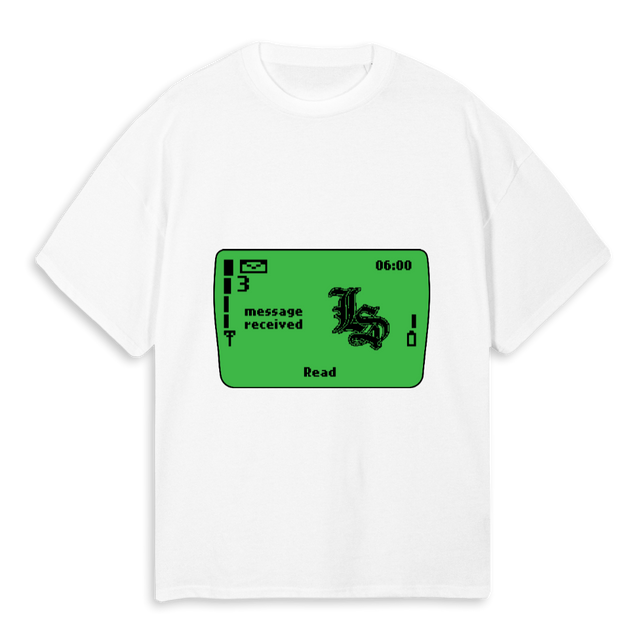 CALLMELS White Oversized Tee.