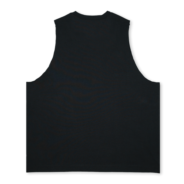 RIPPER Deep Black Oversized Vest.