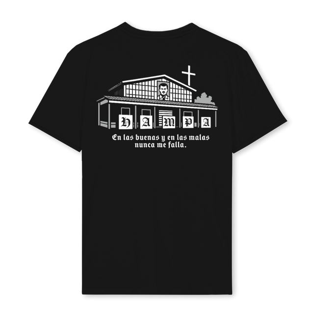 REGULARMALVERDE Black Regular Tee.