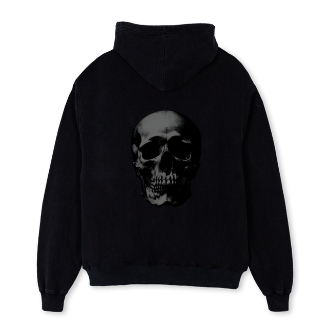 KEEPER Black Oversized Hoodie.