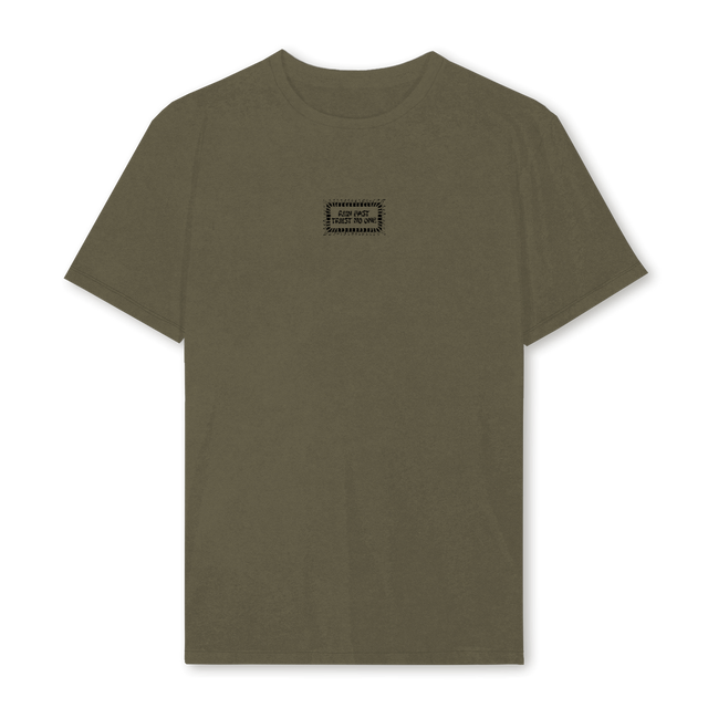 RUNFAST Vintage Olive Regular Tee.