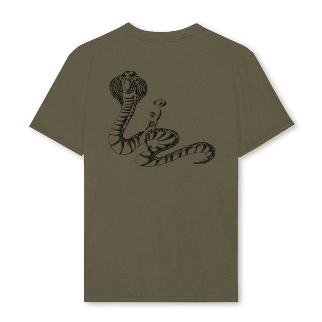 RUNFAST Vintage Olive Regular Tee.