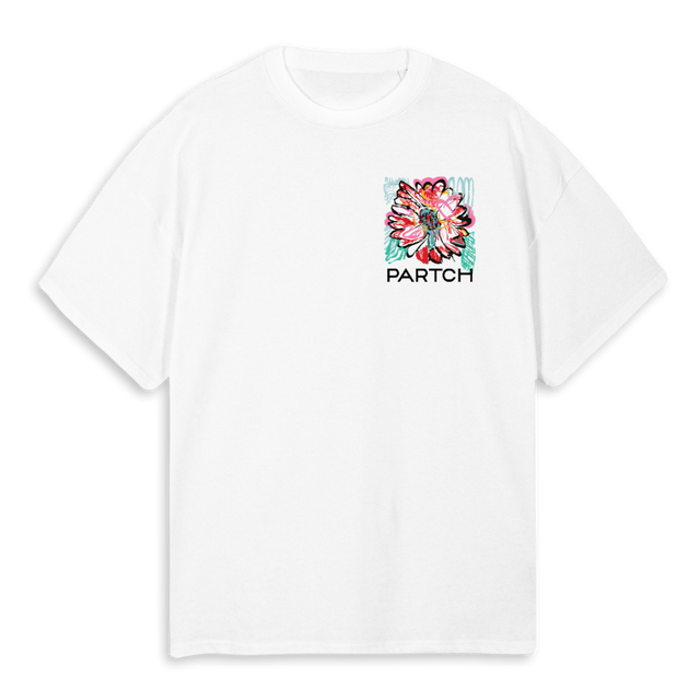 ROSAWHTOV White Oversized Tee.