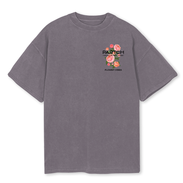 FLGRYPGOV Pigment Grey Oversized Tee.