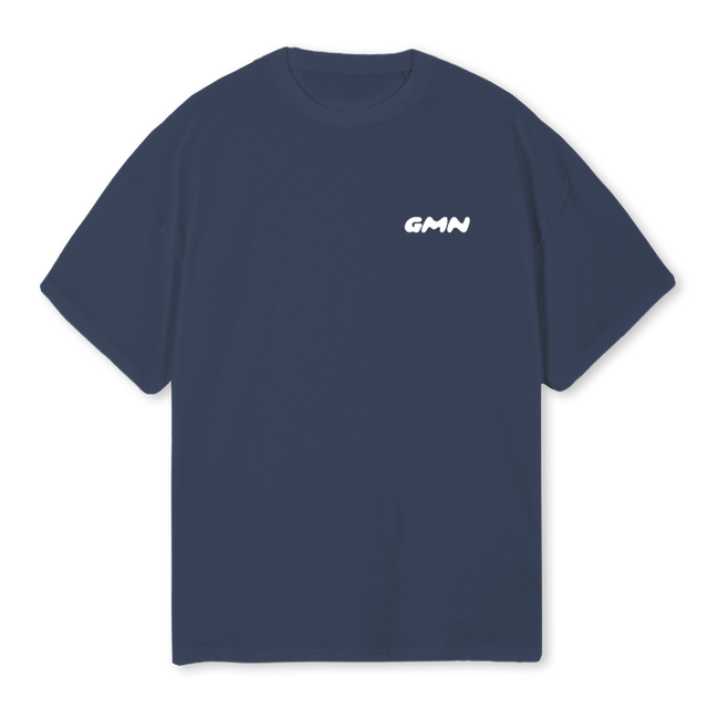 FASTERNAVY Navy Blue Oversized Tee.