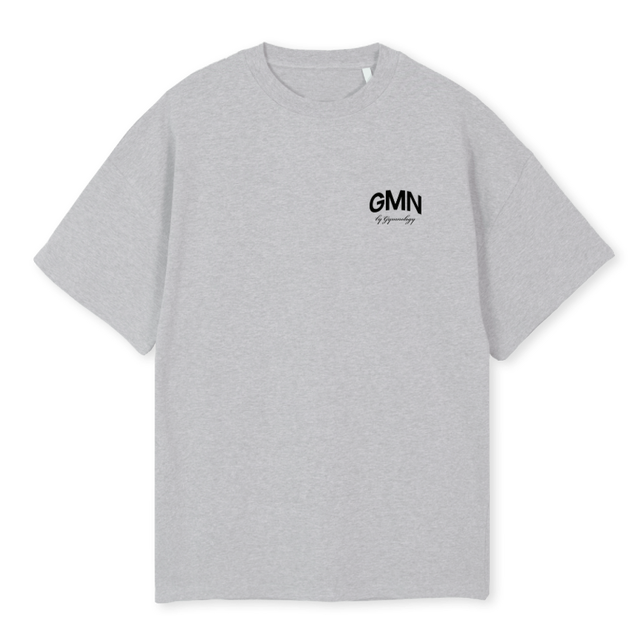 GMNBALL_2 Light Grey Marl Oversized Tee.