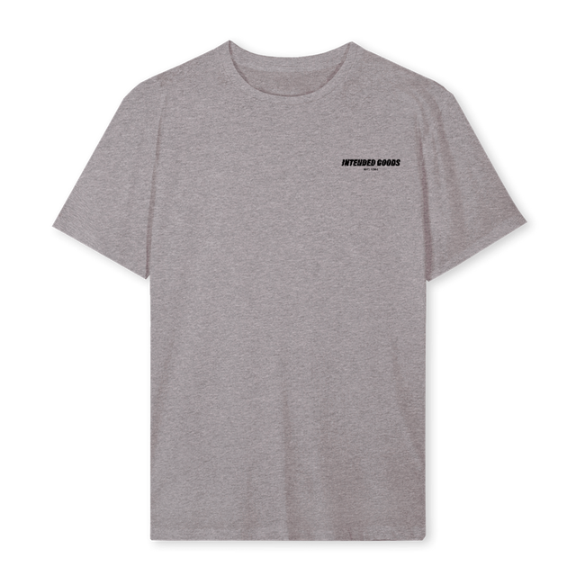 IG NEWYORKGRAYTEE Grey Marl Regular Tee.