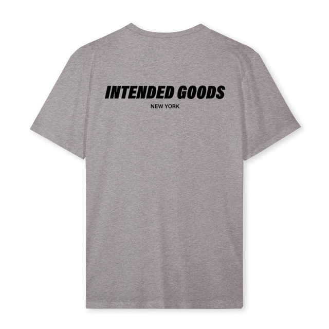 IG NEWYORKGRAYTEE Grey Marl Regular Tee.