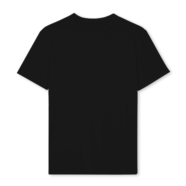HIGHNDRY Black Regular Tee.