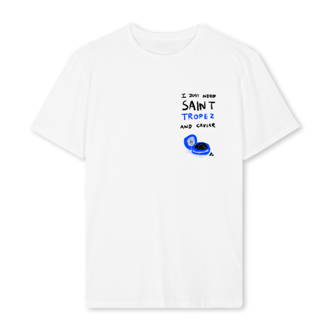 DTTROP White Regular Tee.