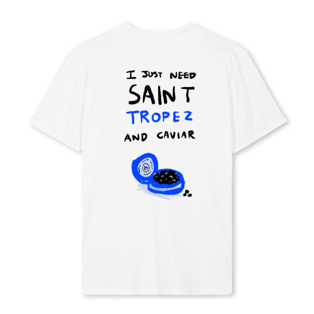 DTTROP White Regular Tee.