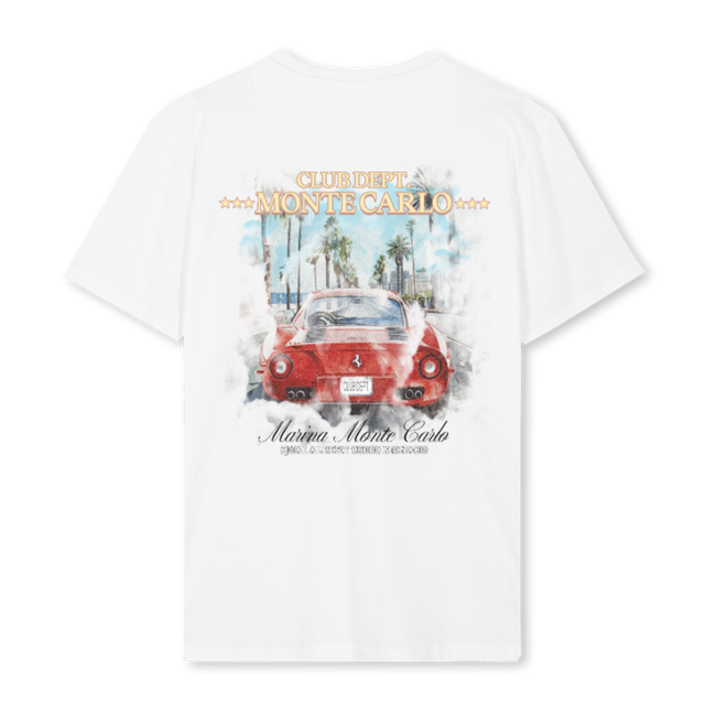 RARRIMONTECARLO White Regular Tee.