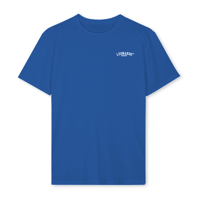 LMBLUELOGOLM Cobalt Blue Regular Tee.