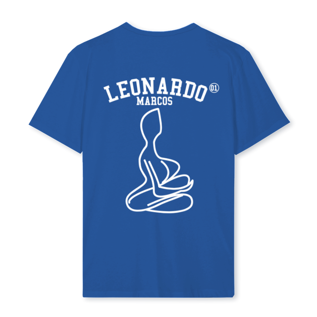 LMBLUELOGOLM Cobalt Blue Regular Tee.