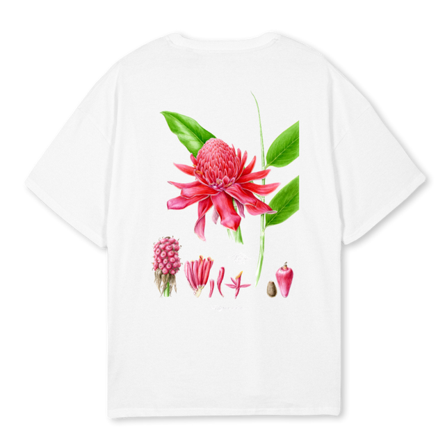 ENZO LEFORT_2 White Oversized Tee.