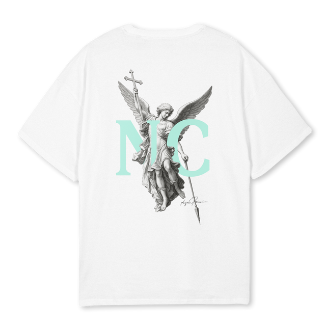 NCXEE White Oversized Tee.