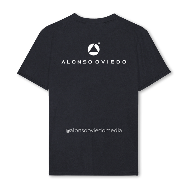 AOM Vintage Black Regular Tee