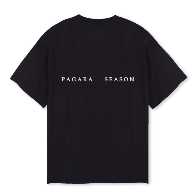 TIGERWALK Black Oversized Tee.
