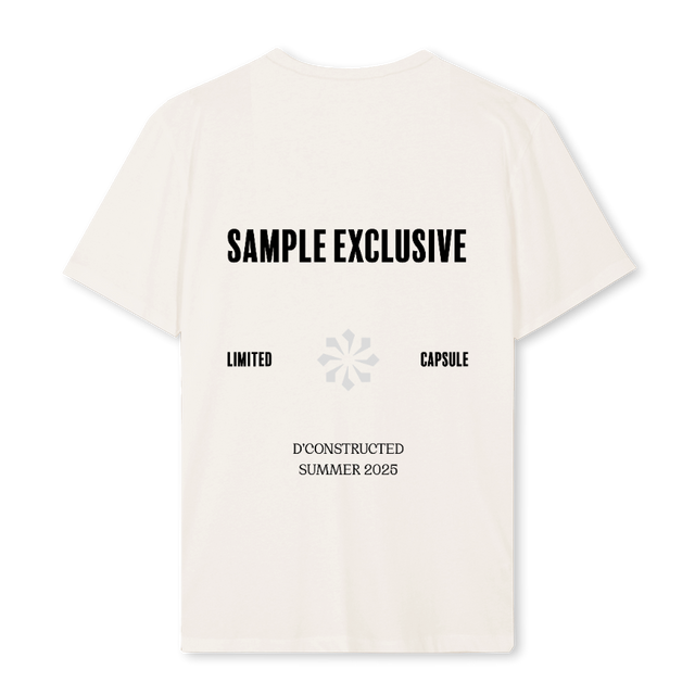 SAMPLEEXCLUSIVE Vintage White Regular Tee.