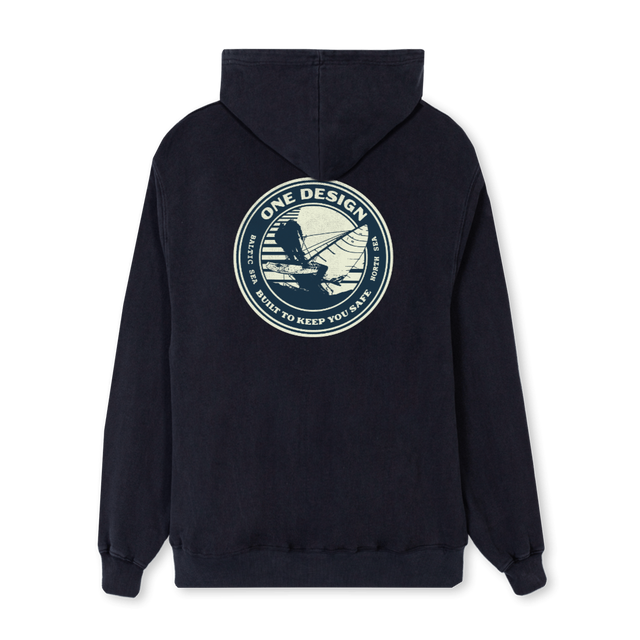 ONEDESIGNBLACKHOODIE Vintage Black Regular Hoodie.