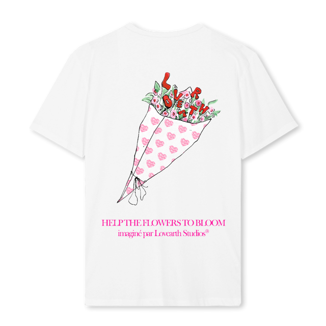 HTFBWHITE White Regular Tee.