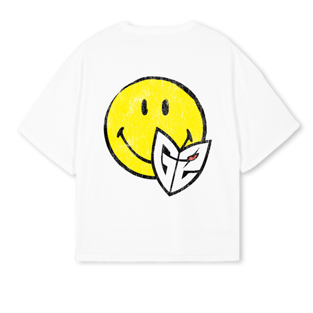 SMITEEWHT White Oversized Boxy Tee.