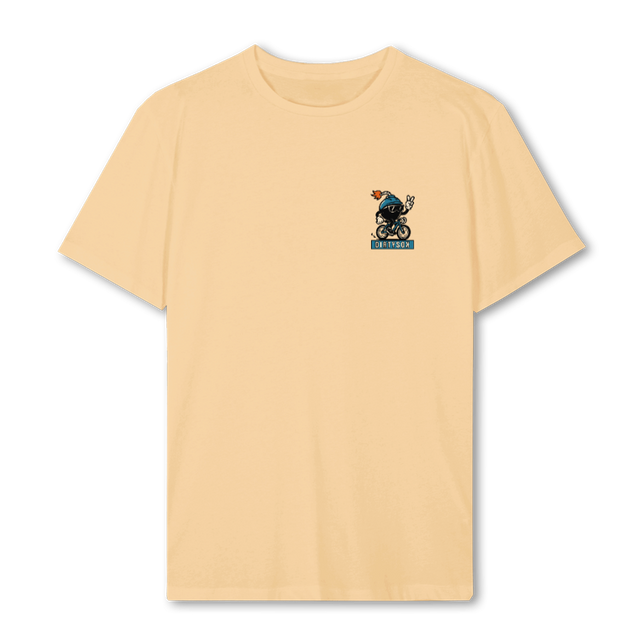 PEDALPOWERSAND Sand Regular Tee.