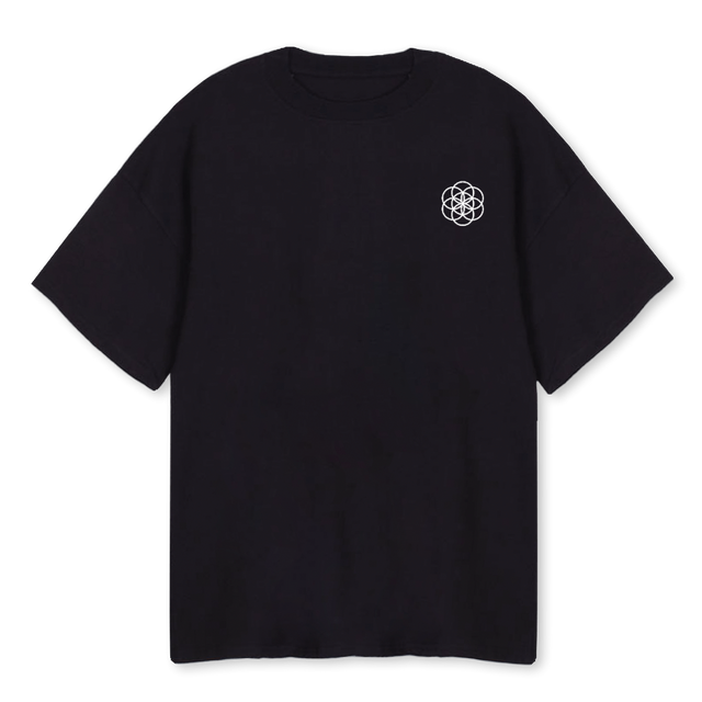 SCARTISSUE OS CORE Black Oversized Tee.